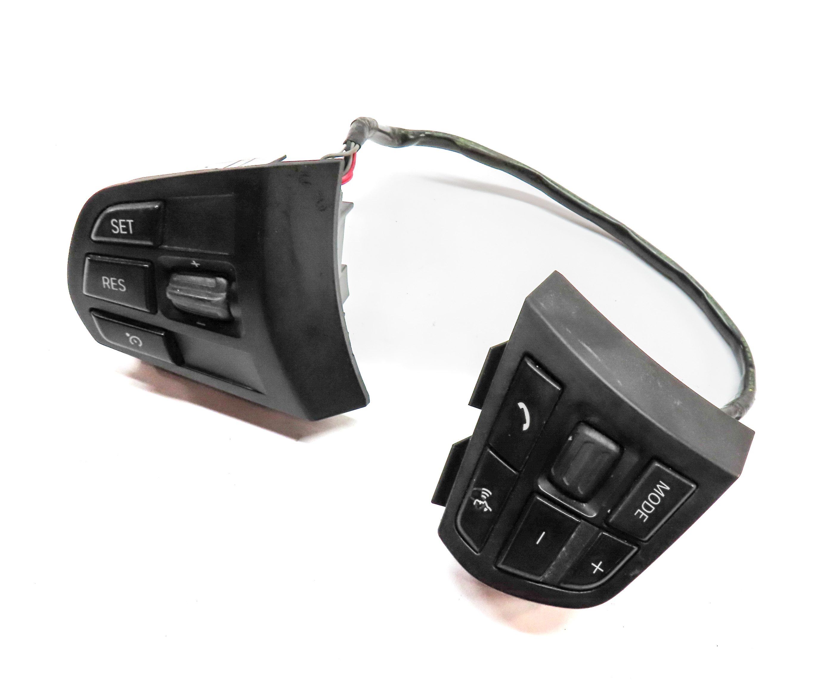 2014 BMW X3 (F25) DRIVER STEERING WHEEL MEDIA CRUISE CONTROL SELECT SWITCH SET — exact item pictured